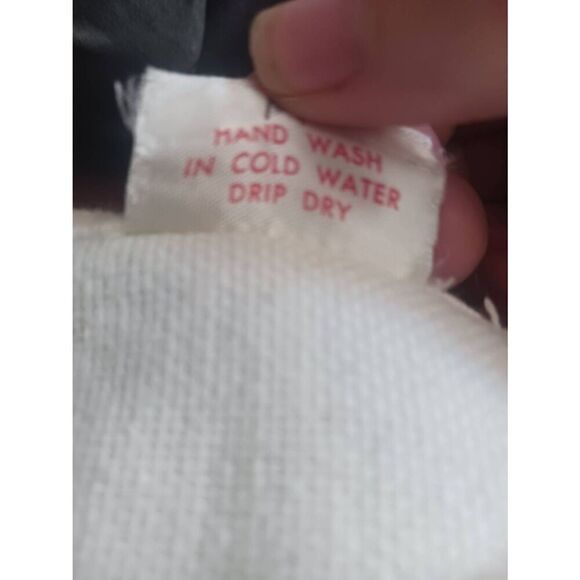 Cotton Fringed cruise beach cover up women's medium - Picture 3 of 4